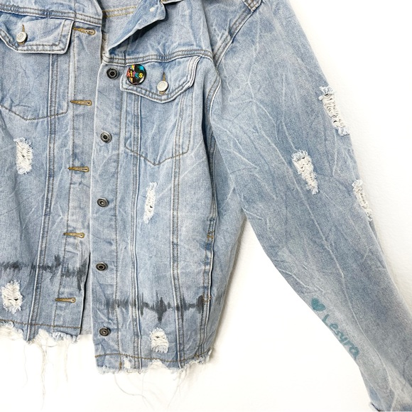 WREN + GLORY • With the Band Denim Jacket - Picture 6 of 10